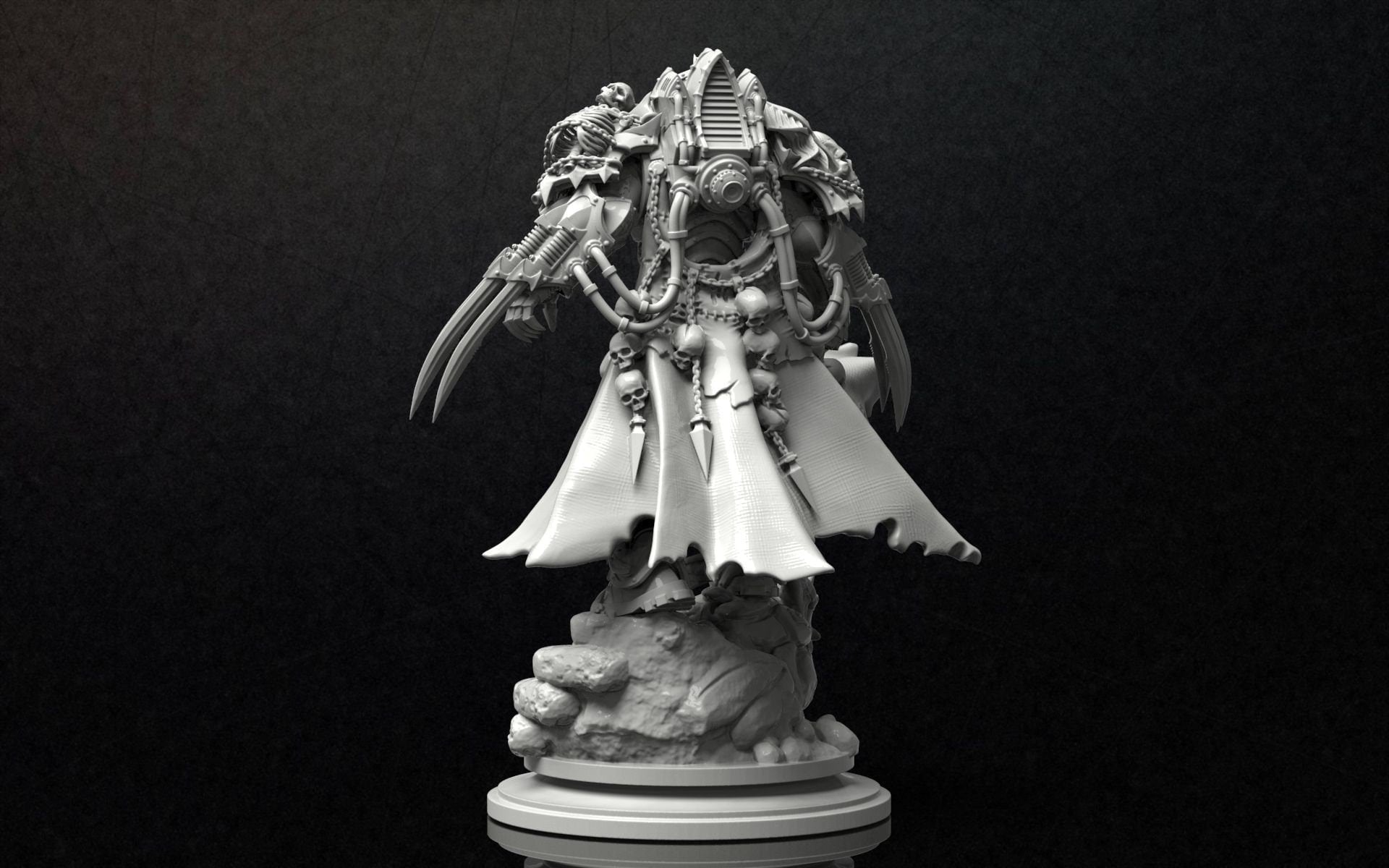 The Flesh Lord - 50mm scale - Multi-piece Kit - Advanced