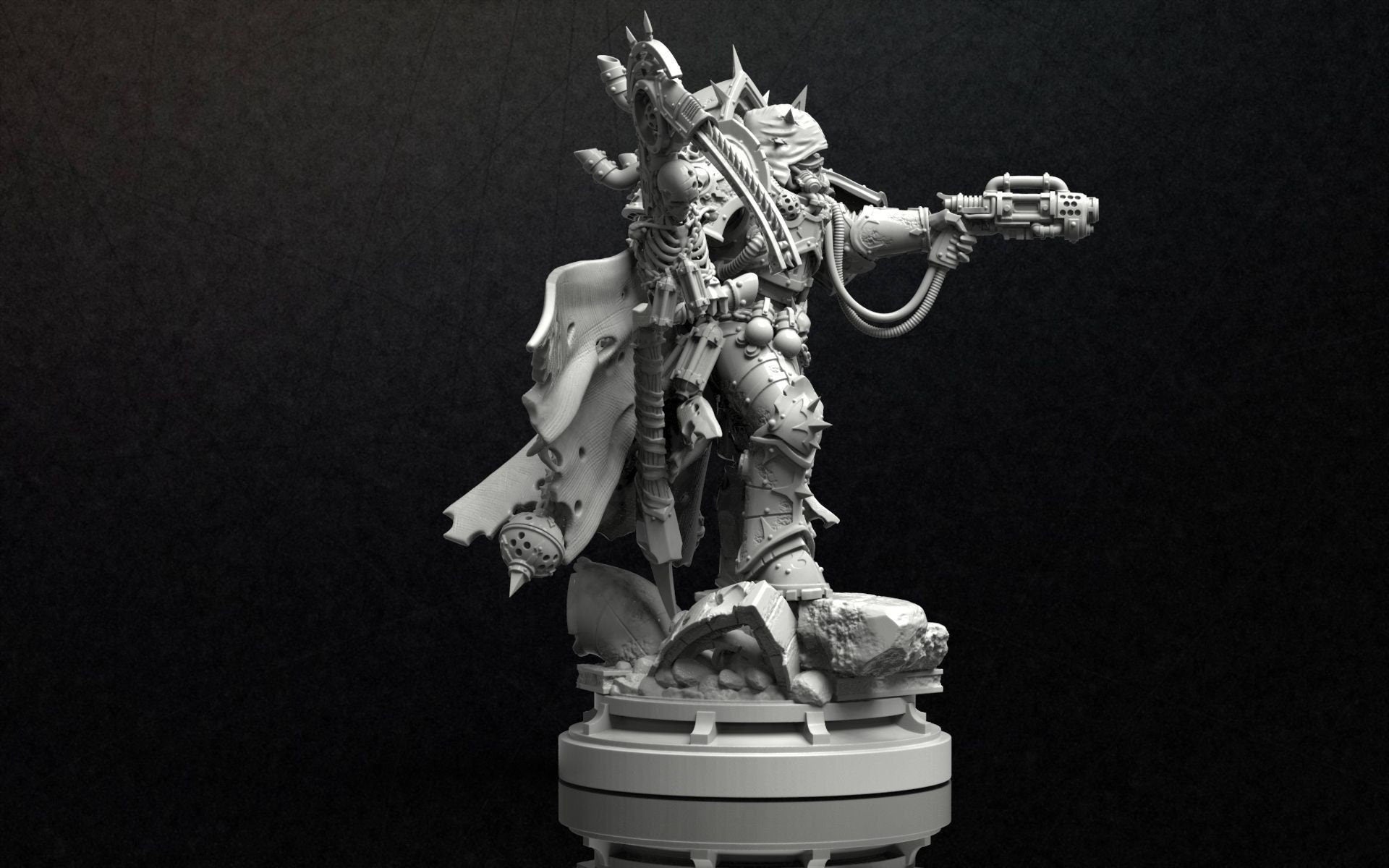 The Poison Lord - 50mm scale - Multi-piece Kit - Advanced