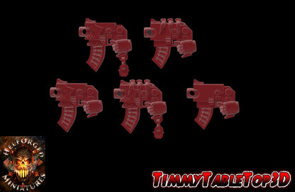 10 Assorted Berserker Weapons - Helforged Miniatures