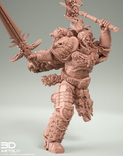 The Lord of Frost - 2 Options - 50mm scale - Multi-piece Kit - Advanced