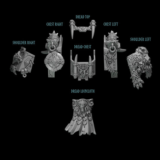 Viking Ancient Armor Upgrade Kit - Primal Hounds - GreyTide Studios