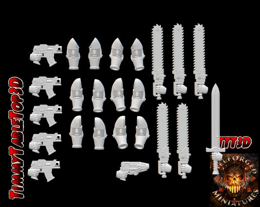 Mk 5 Assault Set - Helforged Miniatures